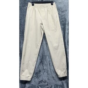 Under Armour Mens Size S Beige Icon Woven Jogger Pants